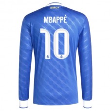 Fotbalové Dresy Real Madrid Mbappé 10 Alternativní 2025-26 Dlouhý Rukáv