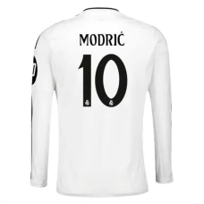 Fotbalové Dresy Real Madrid Modrić 10 Domácí 2024-25 Dlouhý Rukáv