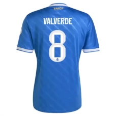 Fotbalové Dresy Real Madrid Valverde 8 Alternativní 2025-26