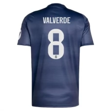 Fotbalové Dresy Real Madrid Valverde 8 Venkovní 2025-26