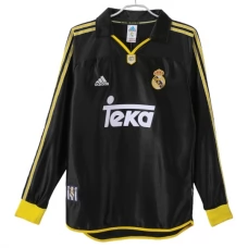 Fotbalové Dresy Real Madrid Venkovní Retro 1999-01 Dlouhý Rukáv