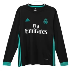 Fotbalové Dresy Real Madrid Venkovní Retro 2017-18 Dlouhý Rukáv