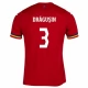 Fotbalové Dresy Rumunsko Drăgușin 3 Venkovní Euro 2024