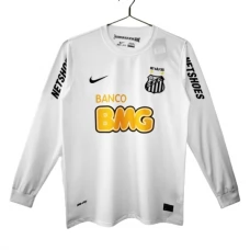 Fotbalové Dresy Santos FC Domácí Retro 2012-13 Dlouhý Rukáv