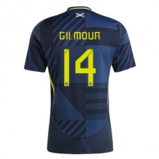 Fotbalové Dresy Skotsko Gilmour 14 Domácí Euro 2024