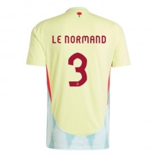 Fotbalové Dresy Španělsko Le Normand 3 Venkovní Euro 2024