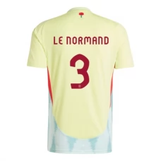 Fotbalové Dresy Španělsko Le Normand 3 Venkovní Euro 2024