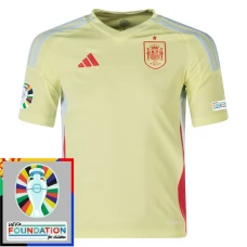 Fotbalové Dresy Španělsko Venkovní Euro 2024 Patch