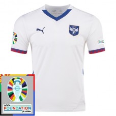Fotbalové Dresy Srbsko Venkovní Euro 2024 Patch