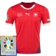 Fotbalové Dresy Švýcarsko Domácí Euro 2024 Patch