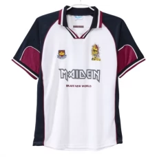 Fotbalové Dresy West Ham United Venkovní Iron Maiden Retro 1999-00