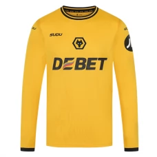 Fotbalové Dresy Wolverhampton Wanderers FC Domácí 2024-25 Dlouhý Rukáv