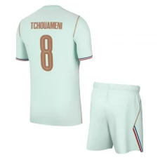 Francie Tchouameni 8 Dětský Venkovní Dres Komplet MS 2026