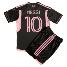 Inter Miami CF Dětské Fotbalové Dresy Komplet 2023-24 Lionel Messi 10 Venkovní