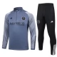 Inter Miami CF Dětské Tréninkové Soupravy 2023-24 - 1-4 Zip Šedá