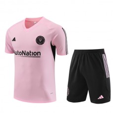 Inter Miami CF Dětské Tréninkový Dres Soupravy 2023-24 - Shorts Růžová