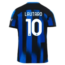 Inter Milan Fotbalový Dres 2023-24 Lautaro Martínez 10 Domácí