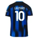 Inter Milan Fotbalový Dres 2023-24 Lautaro Martínez 10 Domácí