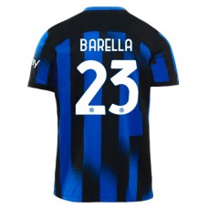Inter Milan Fotbalový Dres 2023-24 Nicolò Barella 23 Domácí
