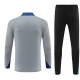 Inter Milan Tréninkové Soupravy 2024-25 - 1-4 Zip Šedá