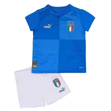 Itálie Dětské Fotbalové Dresy Komplet 2022 Domácí