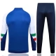 Itálie Dětské Tréninkové Soupravy 2023-24 - 1-4 Zip Modrá