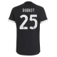 Juventus Fotbalový Dres 2023-24 Rabiot 25 Alternativní