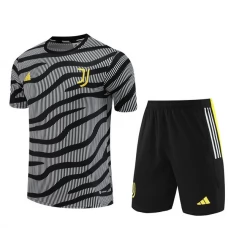 Juventus Tréninkový Dres Soupravy 2023-24 - Černá Bílá