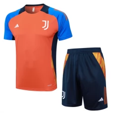 Juventus Tréninkový Dres Soupravy 2024-25 - Shorts Oranžová Modrá