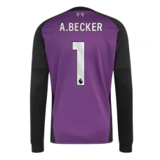 Liverpool A.Becker 1 Brankářský Venkovní Dres 2026-27 Dlouhý Rukáv