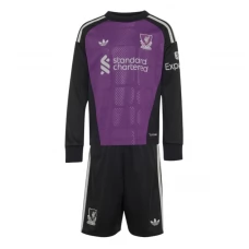 Liverpool Brankářský Dětský Venkovní Dres Komplet 2026-27 Dlouhý Rukáv