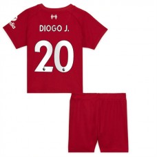 Liverpool Dětské Fotbalové Dresy Komplet 2022-23 Diogo J. 20 Domácí