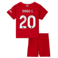 Liverpool Dětské Fotbalové Dresy Komplet 2023-24 Diogo J. 20 Domácí