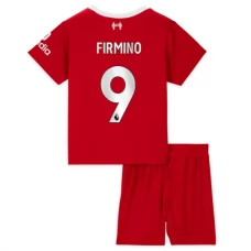 Liverpool Dětské Fotbalové Dresy Komplet 2023-24 Firmino 9 Domácí