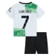 Liverpool Dětské Fotbalové Dresy Komplet 2023-24 Luis Diaz 7 Venkovní