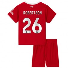Liverpool Dětské Fotbalové Dresy Komplet 2023-24 Robertson 26 Domácí