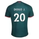 Liverpool Fotbalový Dres 2022-23 Diogo J. 20 Alternativní