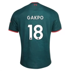 Liverpool Fotbalový Dres 2022-23 Gakpo 18 Alternativní