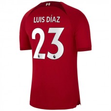 Liverpool Fotbalový Dres 2022-23 Luis Diaz 23 Domácí