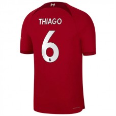 Liverpool Fotbalový Dres 2022-23 Thiago 6 Domácí