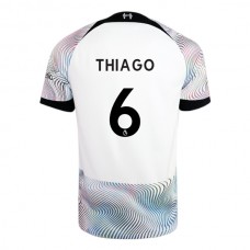 Liverpool Fotbalový Dres 2022-23 Thiago 6 Venkovní