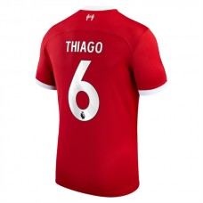 Liverpool Fotbalový Dres 2023-24 Thiago 6 Domácí