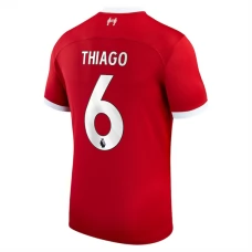 Liverpool Fotbalový Dres 2023-24 Thiago 6 Domácí