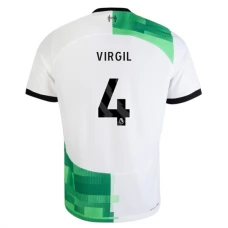Liverpool Fotbalový Dres 2023-24 Virgil van Dijk 4 Venkovní