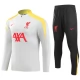 Liverpool Tréninková Mikina Soupravy 2024-25 - 1-4 Zip Šedá