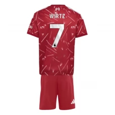 Liverpool Wirtz 7 Dětský Domácí Dres Komplet 2026-27