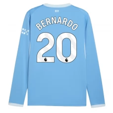 Manchester City Bernardo 20 Domácí Dres 2026-27 Dlouhý Rukáv