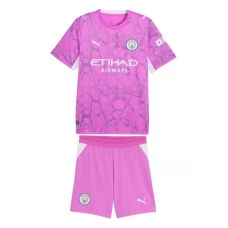 Manchester City Brankářský Dětský Třetí Dres Komplet 2026-27