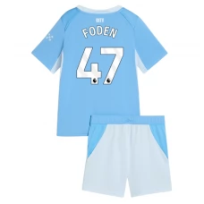 Manchester City Foden 47 Dětský Domácí Dres Komplet 2026-27