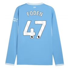 Manchester City Foden 47 Domácí Dres 2026-27 Dlouhý Rukáv